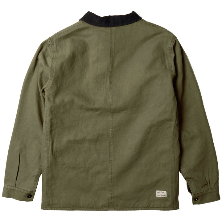 Vissla Creators Eco Lined Chore Coat - Men's Dark Olive