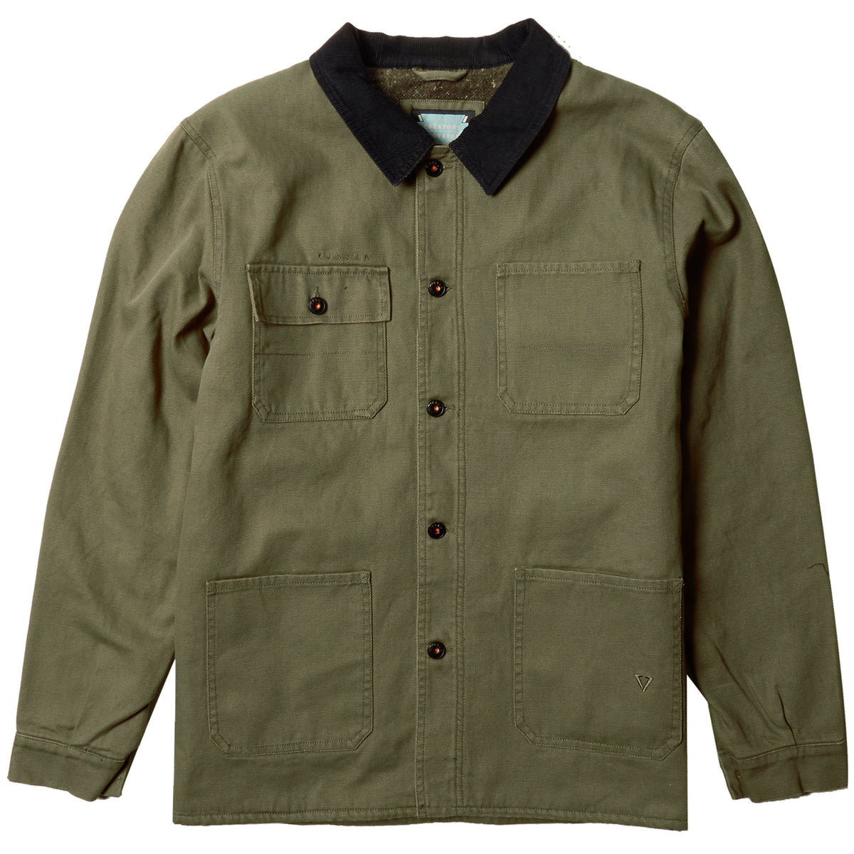 Vissla Creators Eco Lined Chore Coat - Men's Dark Olive