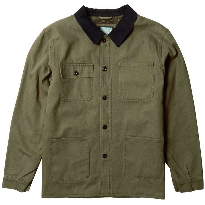 Vissla Creators Eco Lined Chore Coat - Men's Dark Olive