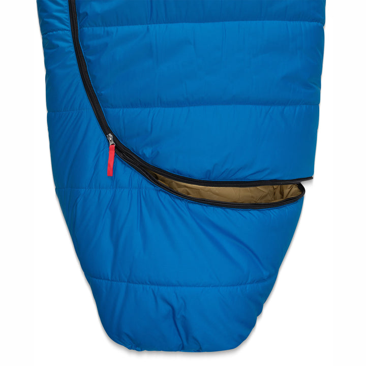 The North Face Eco Trail Synthetic 20 Sleeping Bag - Little Kids' Clear Lake Blue/Hemp