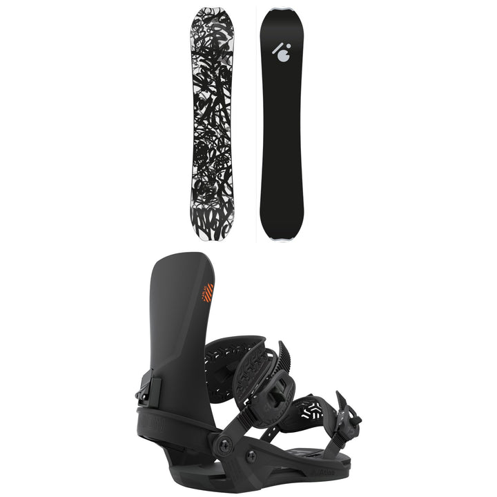 Slash ATV Snowboard + Union Atlas Snowboard Bindings 2021