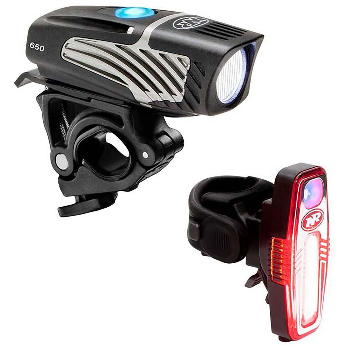 Nite Rider Lumina Micro 650/Sabre 110 Bike Light Set Black