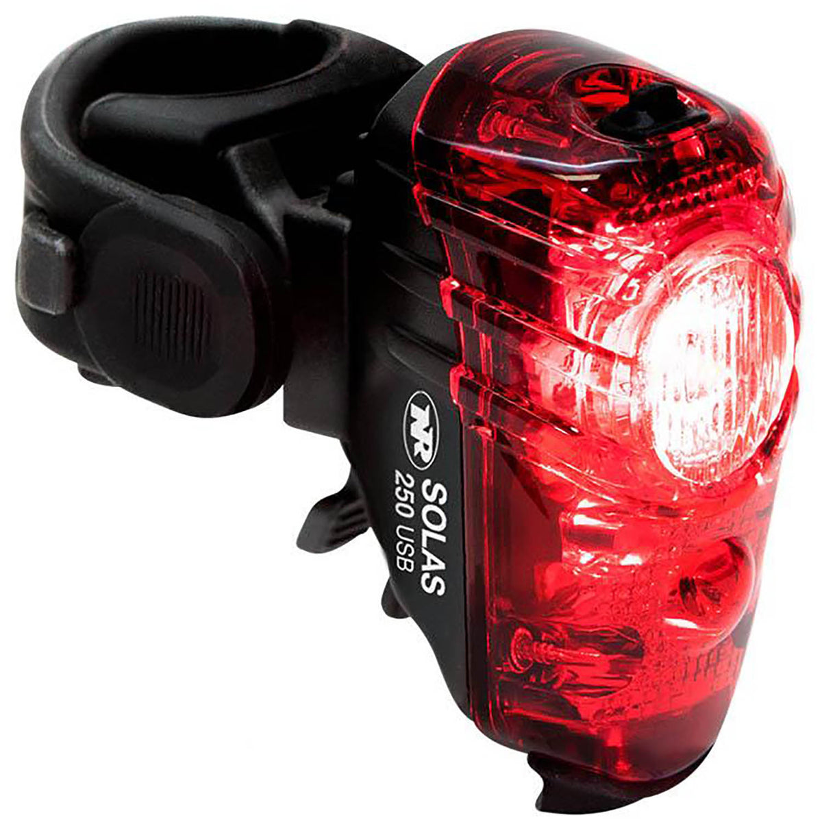 Nite Rider Solas 250 Rear Bike Light Black