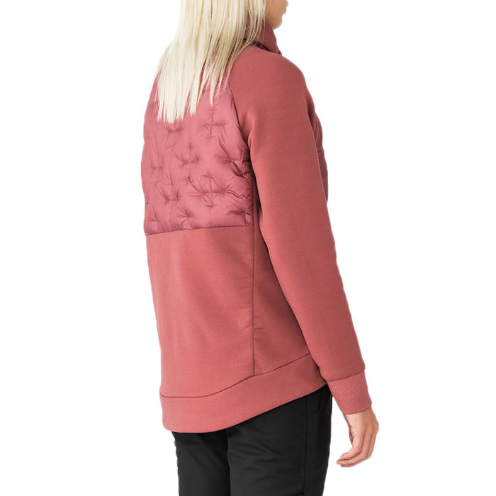 Holden Down Hybrid Pullover - Women's Dark Rouge