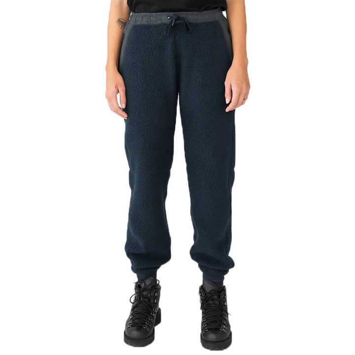 Holden Shearling Boyfriend Pants - Women's Heather Navy