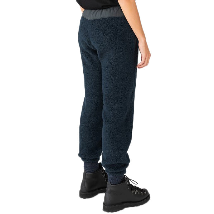 Holden Shearling Boyfriend Pants - Women's Heather Navy