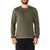 Holden Shearling Crew Sweater Heather Olive