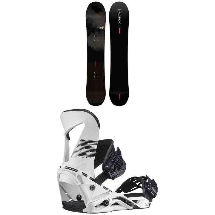 Salomon Super 8 Pro Snowboard + Hologram Snowboard Bindings 2021