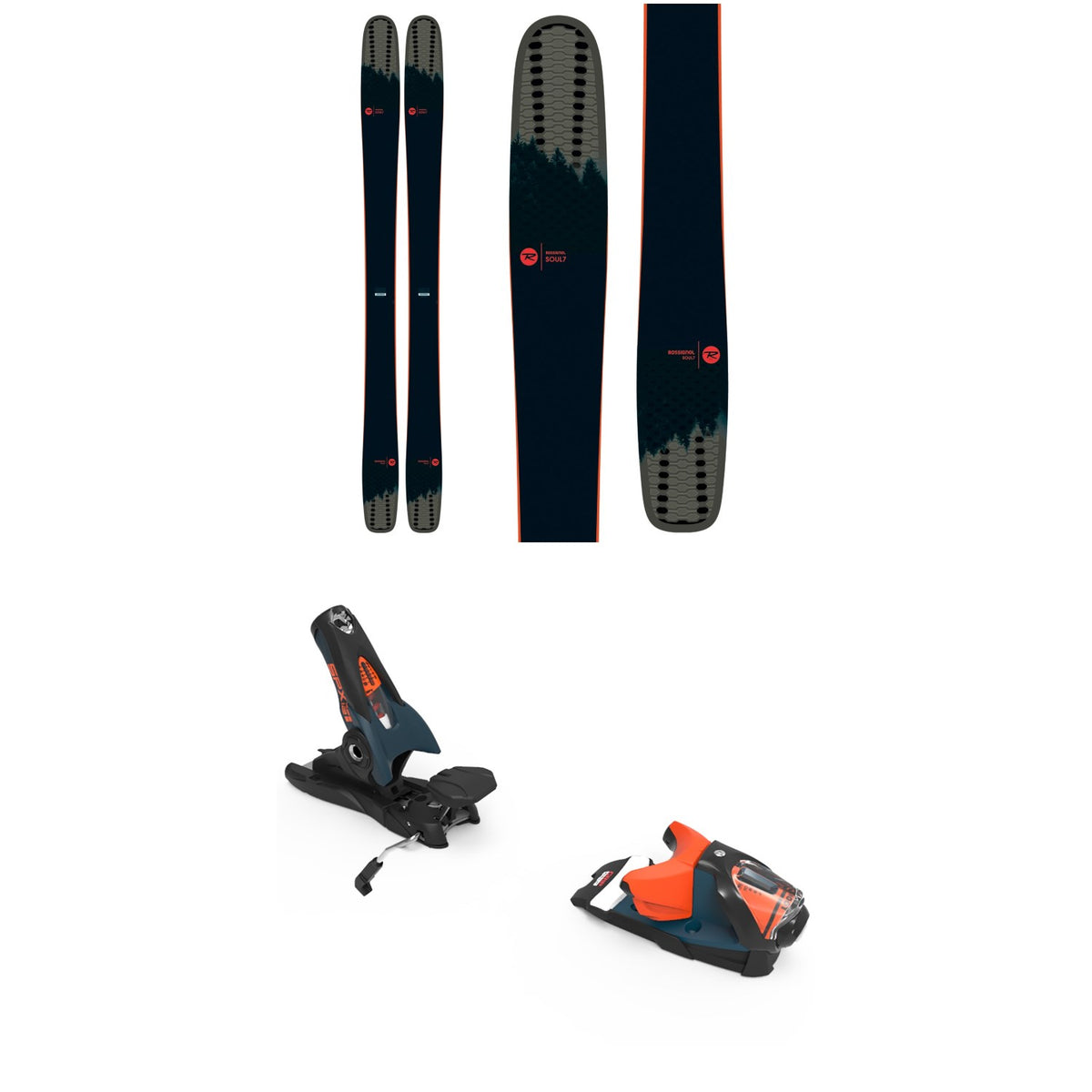 Rossignol Soul 7 HD Skis + Look SPX 12 GW Ski Bindings 2020