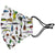 Coal Ergo Face Mask White Lure