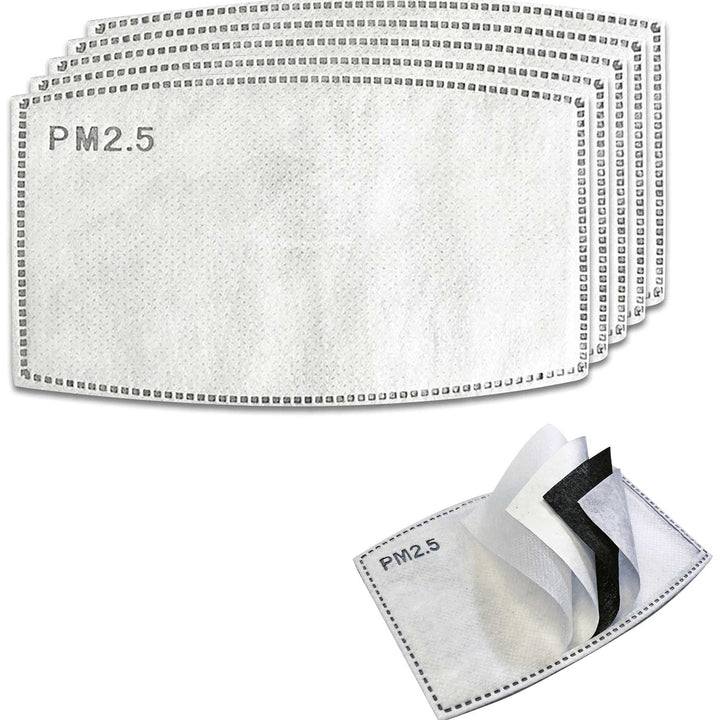 Coal PM 2.5 Carbon Filter Face Mask - 3 x 5-Pack Misc