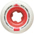 Ricta Cored Clouds Red 86a Skateboard Wheels