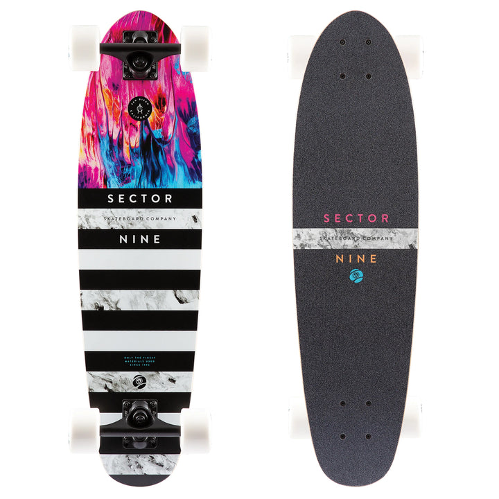 Sector 9 Splash Snapback Cruiser Skateboard Complete
