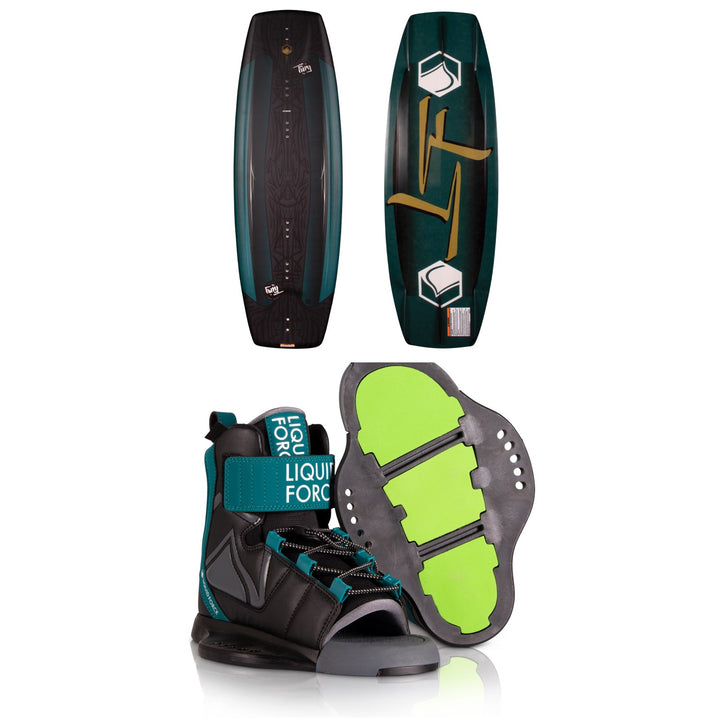 Liquid Force Fury + Rant Wakeboard Package - Big Boys' 2021