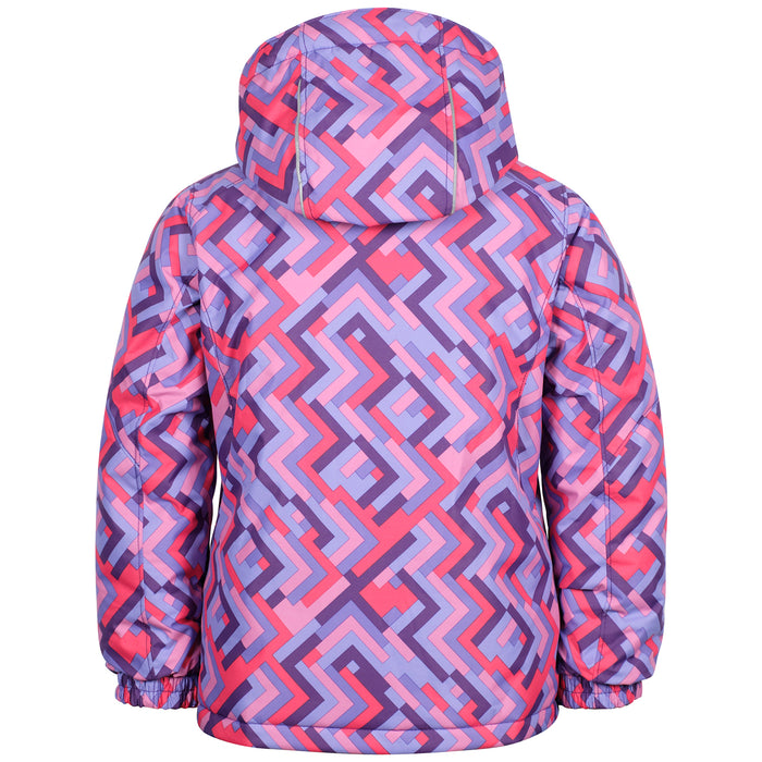 Kamik Tessie Grid Jacket - Toddler Girls' Grape