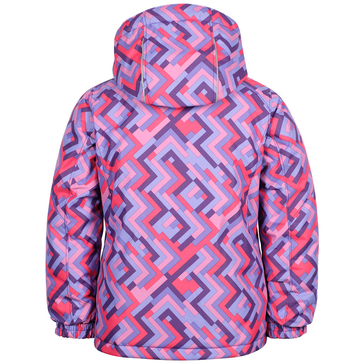 Kamik Tessie Grid Jacket - Toddler Girls' Grape