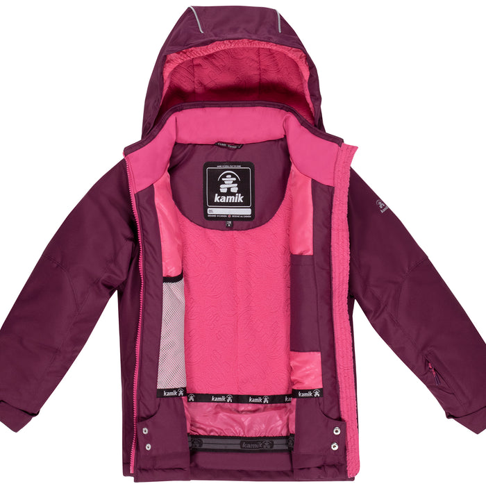 Kamik Aria Jacket - Girls' Plum