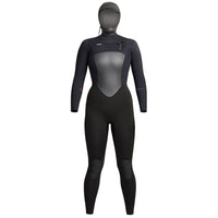 XCEL 5/4 Infiniti Hooded Wetsuit - Women's Black::Black