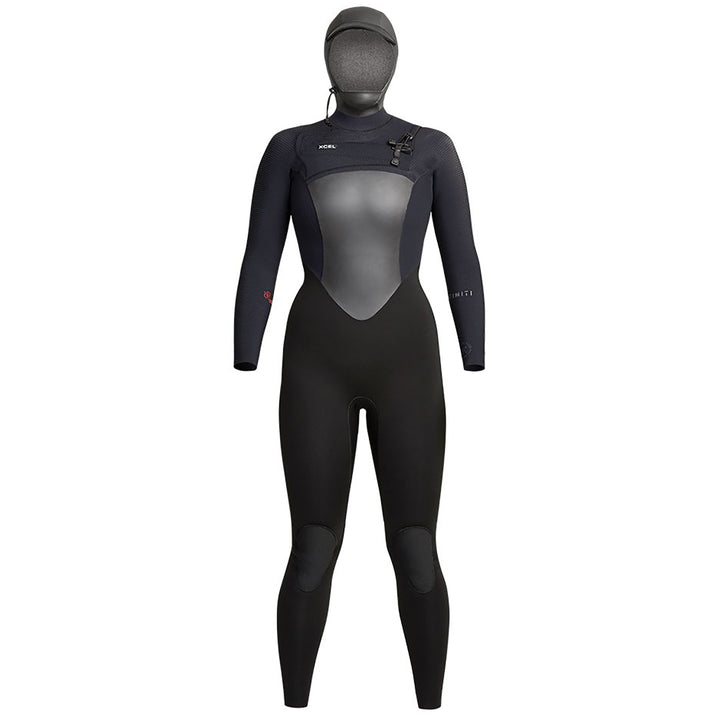 XCEL 5/4 Infiniti Hooded Wetsuit - Women's Black