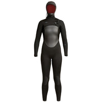 XCEL 5/4 Axis Hooded Wetsuit - Women's Black::Black