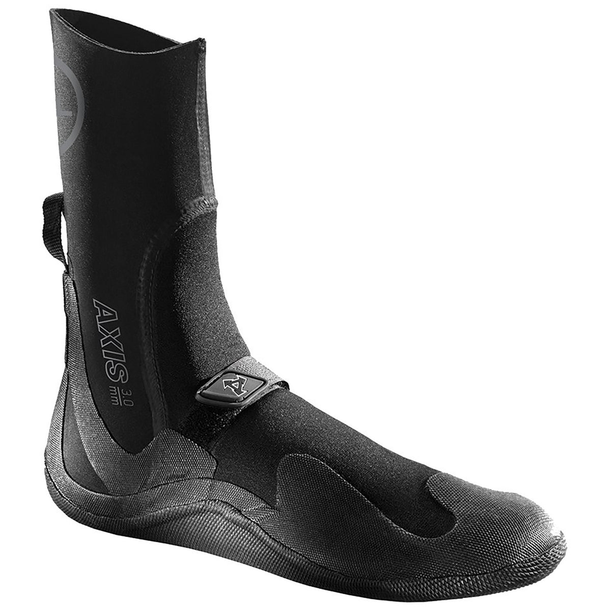 XCEL 3mm Axis Round Toe Wetsuit Boots Black