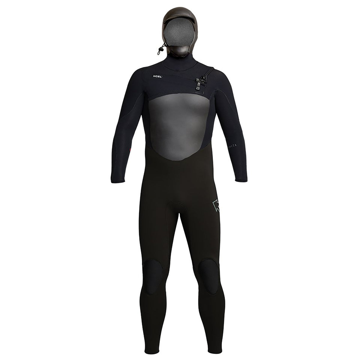 XCEL 5/4 Infiniti Hooded Wetsuit Black