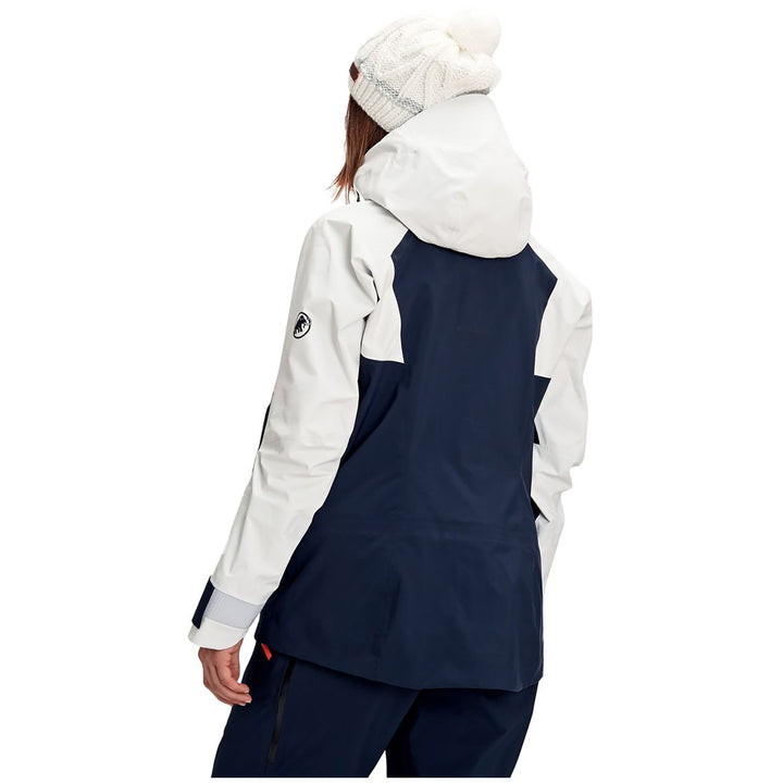 Mammut La Liste Pro HS GORE-TEX Hooded Jacket - Women's Marine-Bright White