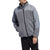 Adidas Fleece Zip - Men's Feather Grey/Orange
