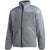 Adidas Fleece Zip - Men's Feather Grey/Orange