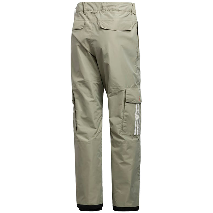 Adidas 10K Cargo Pants - Men's Feather Grey/White/Orange
