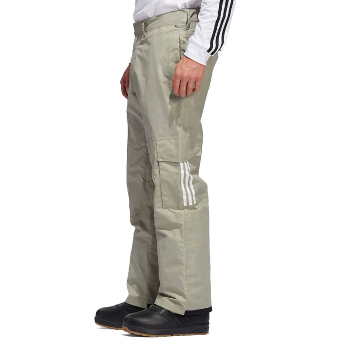 Adidas 10K Cargo Pants - Men's Feather Grey/White/Orange