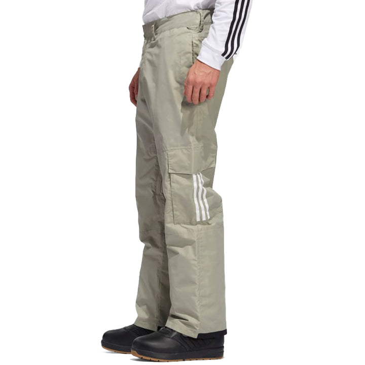 Adidas 10K Cargo Pants - Men's Feather Grey/White/Orange