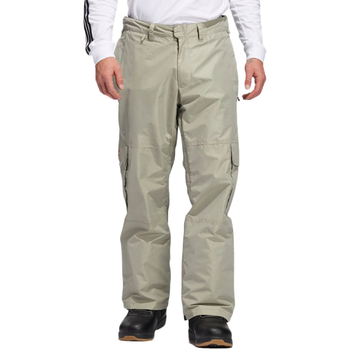 Adidas 10K Cargo Pants - Men's Feather Grey/White/Orange
