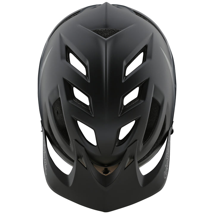 Troy Lee Designs A1 Drone Bike Helmet - Kids' Black/Silver