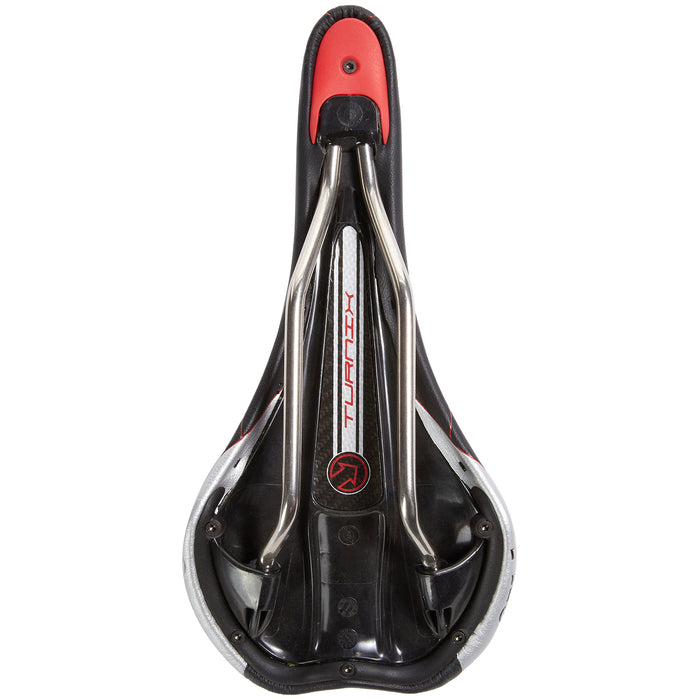PRO Turnix Hollow TI Rail Saddle Black/Red