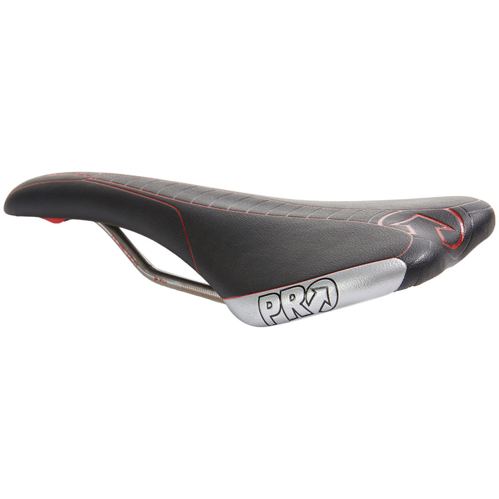 PRO Turnix Hollow TI Rail Saddle Black/Red
