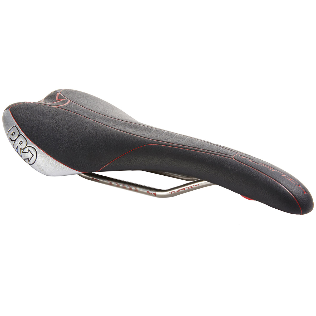 PRO Turnix Hollow TI Rail Saddle Black/Red