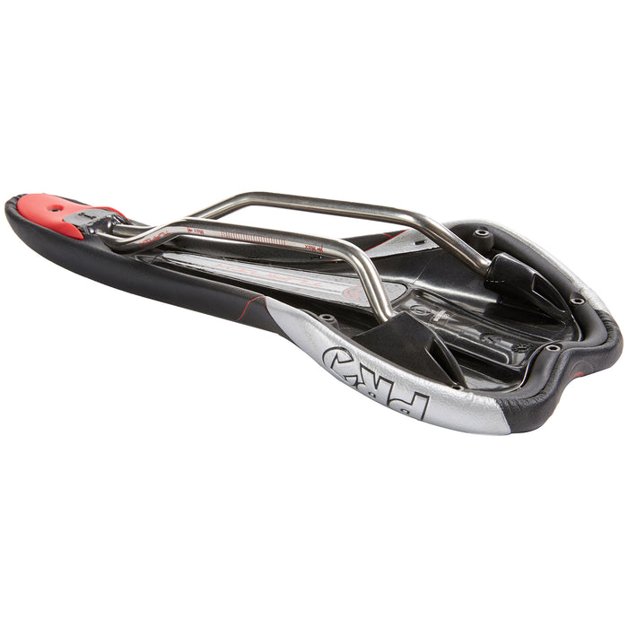 PRO Turnix Hollow TI Rail Saddle Black/Red