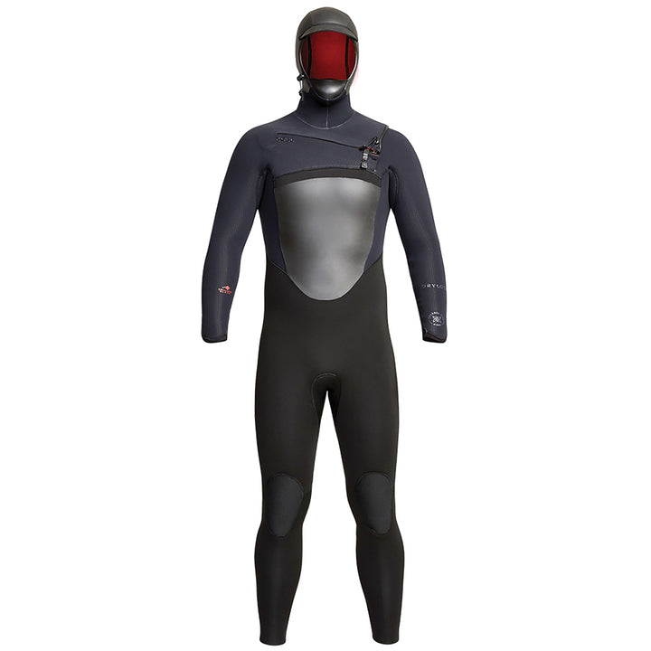 XCEL 4/3mm Drylock Hooded Wetsuit Black