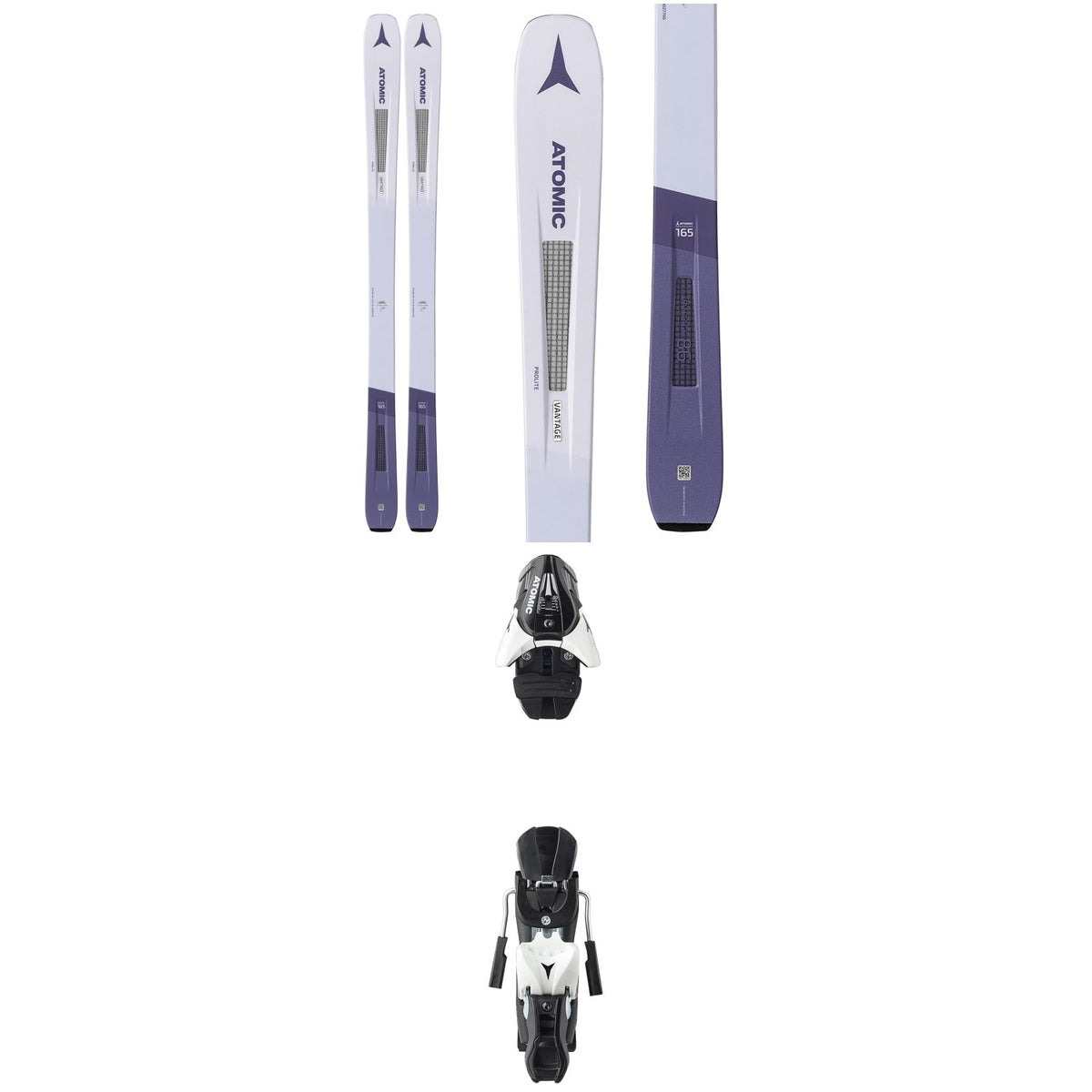 Atomic Vantage 86 C W Skis - Women's + Z 12 Ski Bindings 2020