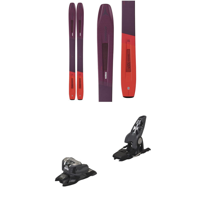 Atomic Vantage 107 C W Skis - Women's + Marker Griffon 13 ID Ski Bindings 2020