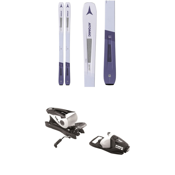 Atomic Vantage 86 C W Skis - Women's + Look NX 10 Ski Bindings 2020