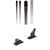 Black Crows Daemon Skis + Marker Griffon 13 ID Ski Bindings 2020