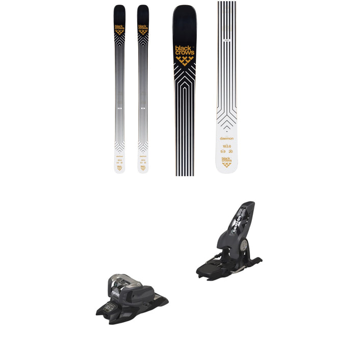 Black Crows Daemon Skis + Marker Griffon 13 ID Ski Bindings 2020