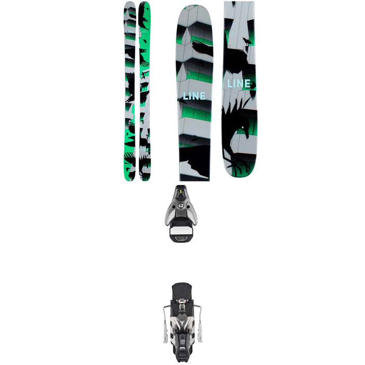 Line Skis Chronic Skis + Atomic STH2 WTR 16 Ski Bindings 2021