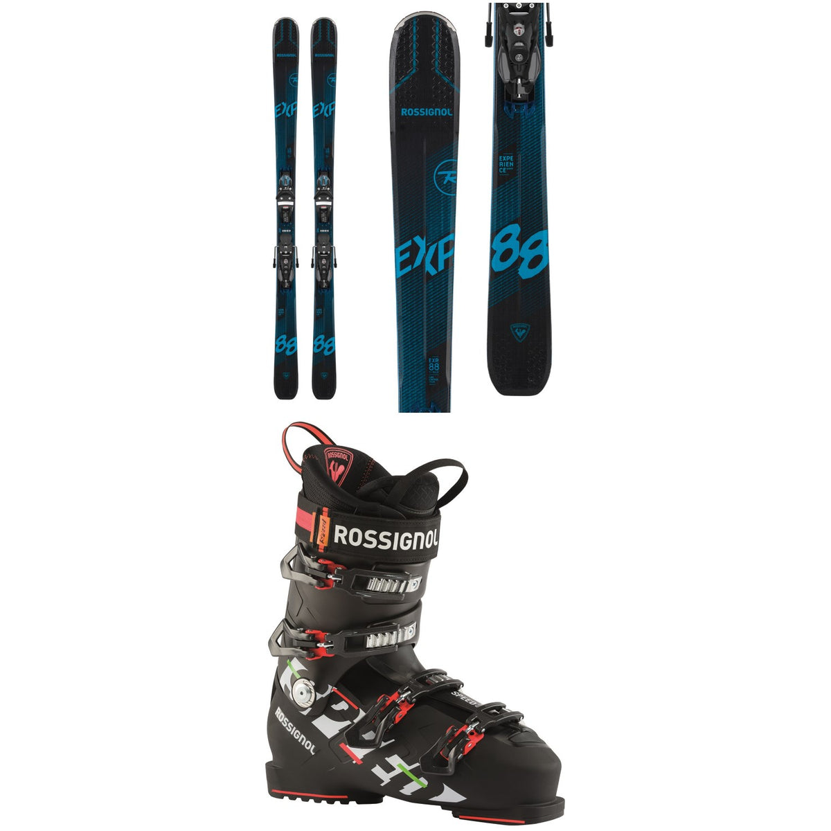 Rossignol Experience 88 Ti Skis + SPX 12 GW Bindings 2021 + Speed 120 Ski Boots 2021