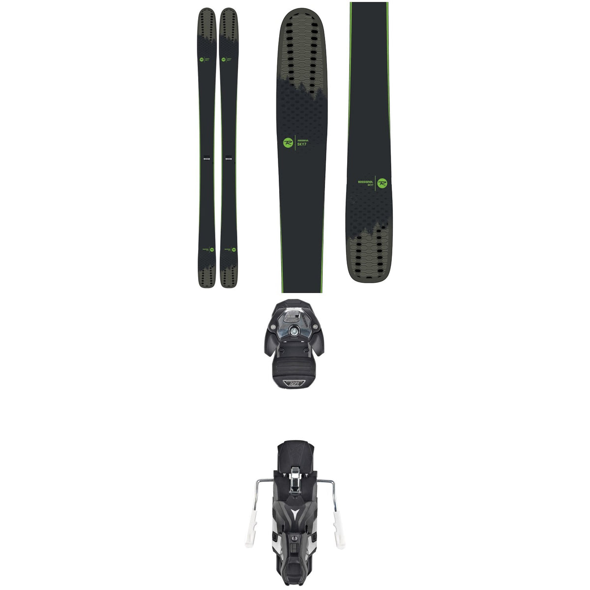 Rossignol Sky 7 HD Skis + Atomic Warden MNC 13 Ski Bindings 2020