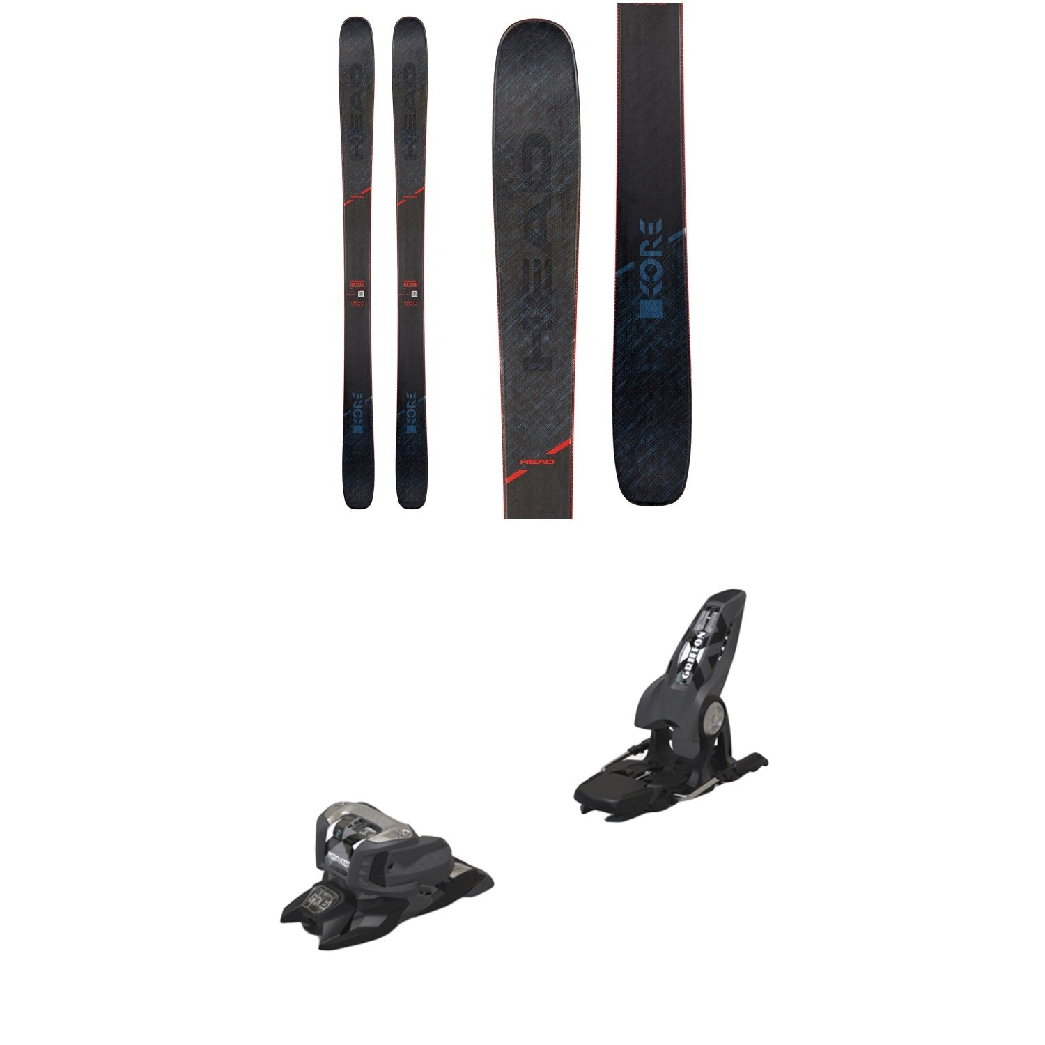 Head Kore 99 Skis + Marker Griffon 13 ID Ski Bindings 2020 – evo
