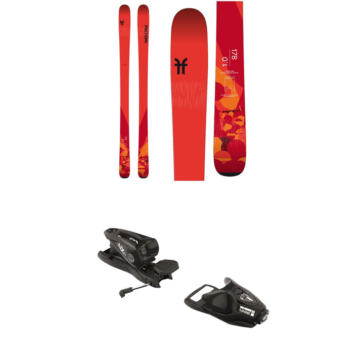 Faction Chapter 1.0 Skis + Look NX 11 Ski Bindings 2020