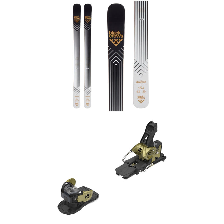 Black Crows Daemon Skis + Salomon Warden MNC 13 Ski Bindings 2020